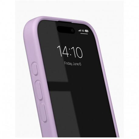 Mobiili tagakaas Ideal of Sweden iPhone 16, Magsafe, silikoon, Lavender Milk