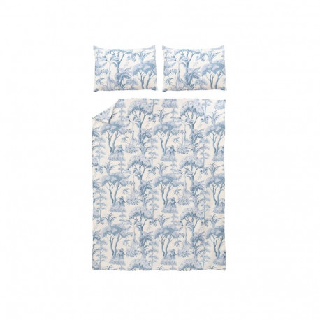 voodipesukomplekt Tropical Eden satiin 160x200