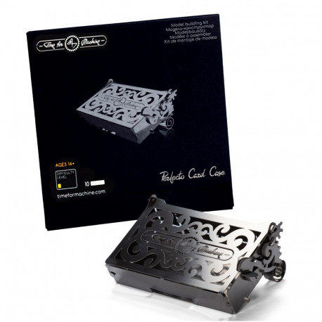 Card Case - Perfecto Time For Machine Stainless Steel Business Card Holder