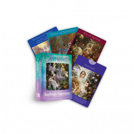 Fairy Tarot Card Deck - Hay House 78 Cards Guidebook Plastic-Coated Paper
