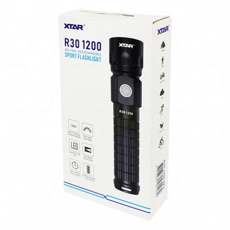 XTAR R30 1200 flashlight