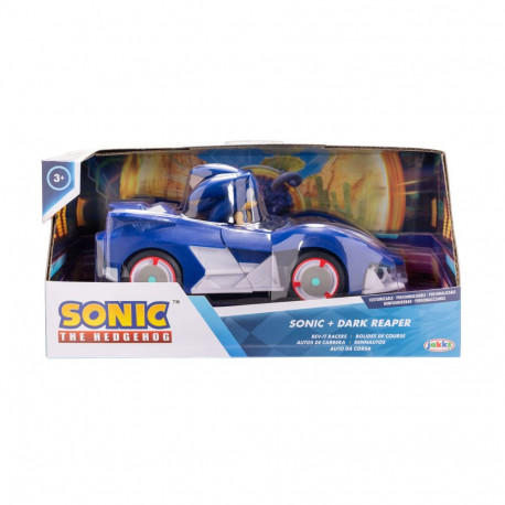 SONIC 6,5 cm figuur tagasitõmmatava autoga