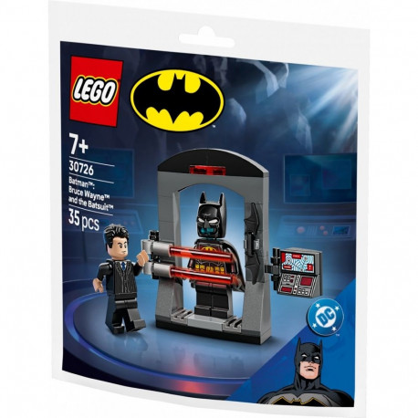 Klocki super heroes 30726 batman: bruce wayne i kostium batmana