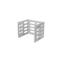 Lanberg Folding Bracket Wall-mount 19" 8U 497x400/240, Grey | Lanberg