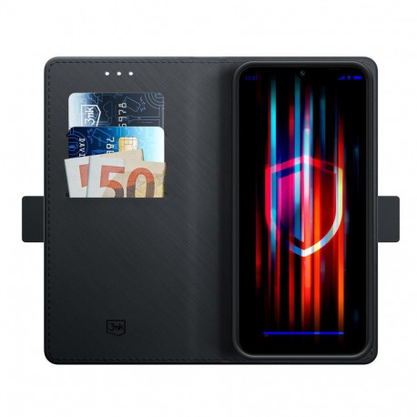 Kaitseümbris kaanega Wallet Case, Google Pixel 10a, must, 3mk