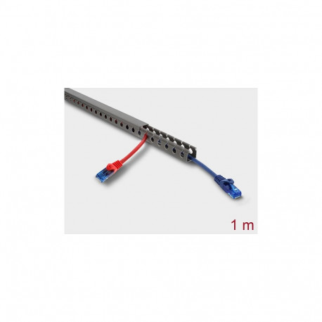 "Verdrahtungskanal 20 x 20 mm - Länge 1 m grau"