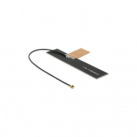 "DELOCK LTE Antenne I-PEX Inc. MHF I Stecker 0.5 - 2.0 dBi 1.13 15cm PCB intern Klebemontage"