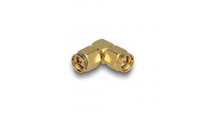 Delock adapter SMA pistik - SMA pistik 90
