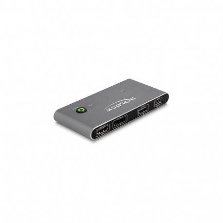 "USB-C™ KVM Switch zu HDMI und DisplayPort 8K MST mit USB 2.0"