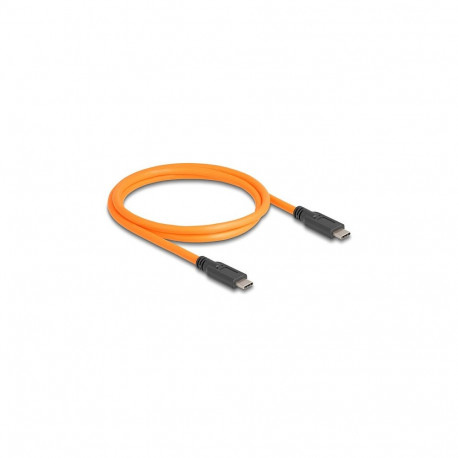 Delock USB 5 Gbps USB Type-C - USB Type-C kaabel otsepildistamiseks 1m oranž
