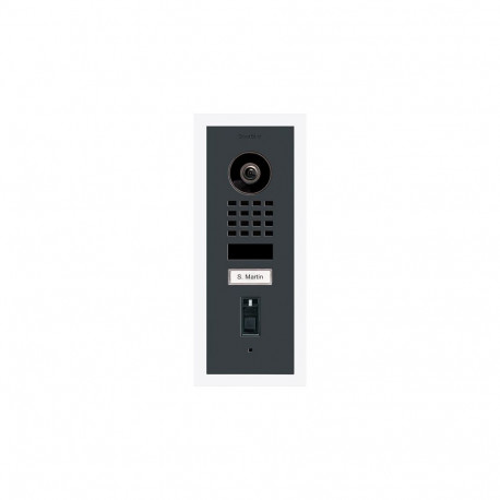 "DoorBird IP Video Trst. D1101FV Fingerpr.50 Unterputz RAL7016"