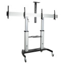 "StarTech DUAL TV CART - 37-60IN DISPLAY"