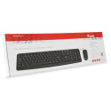 "Equip Kabelgebundene Kombi Keyboard+Mouse. schwarz. spanisch"