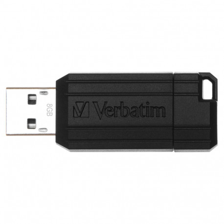 Verbatim Store´n´Go PinStripe 8GB USB 2.0 must mälupulk