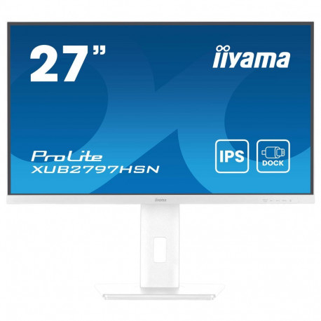 68,5cm/27" (1920x1080) Iiyama XUB2797HSN-W2 16:9 IPS LS HDMI DP USB-C 1ms