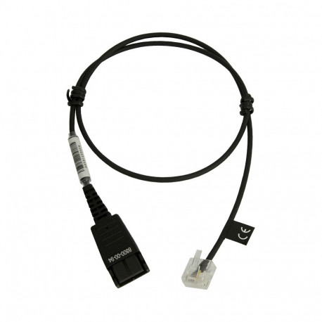 Jabra QD sirge juhe RJ45-le, 0.5meters, Agfeo ST40