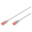 "DIGITUS CAT 6 U/UTP Slim Patchkabel, 3m, grau"
