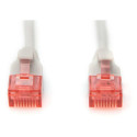 DIGITUS CAT 6 U/UTP Slim patch-kaabel, 3m, hall