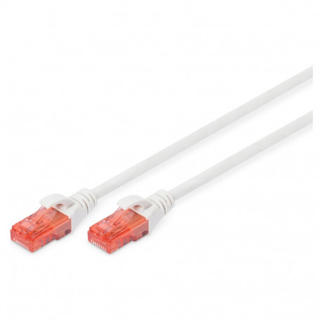 "DIGITUS CAT 6 U/UTP Patchkabel - LSZH, 0,5m, weiß"