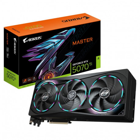 Gigabyte Aorus Master RTX 5070 Ti 16GB GDDR7 3 ventilaatoriga