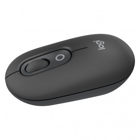"Logitech Pop Mouse with emoji - GRAPHITE"