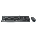 "Logitech Desktop MK120 [FR] Black/noir"