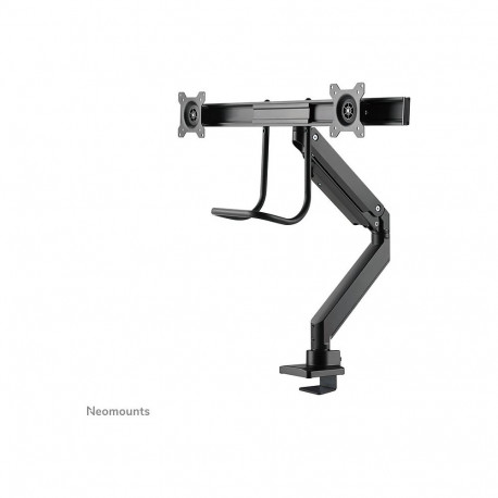Neomounts NM-D775DXBLACK käepidemega lauahoidik kahele lameekraanile kuni 32" (81 cm) 8KG