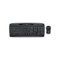 "Logitech MK330 RF Wireless QWERTY UK Black"