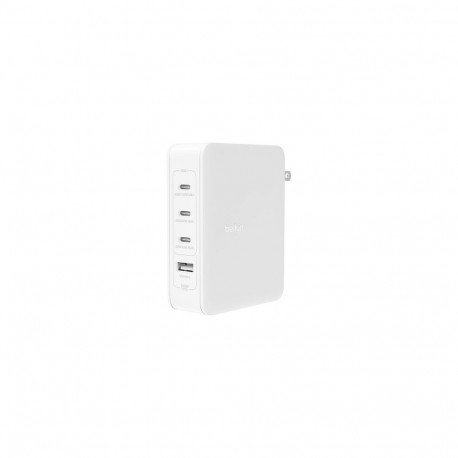 Belkin 140 Watt 4-Port GaN laadija UK, EU ja US pistikutega