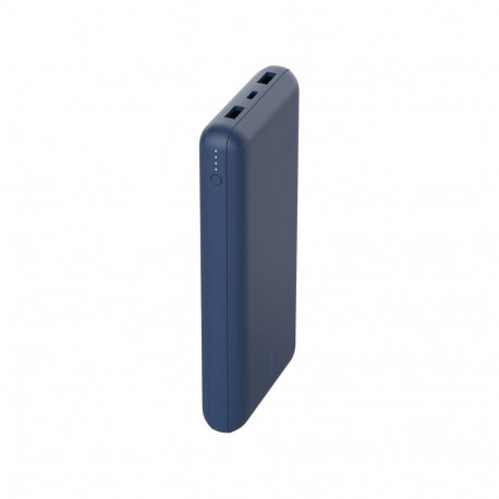"Belkin BOOST CHARGE Powerbank, 20.000mAh 15W, USB-A & -C, blue"