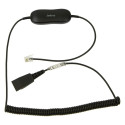 Jabra GN 1216 spiraalne SmartCord ühenduskaabel QD - RJ9