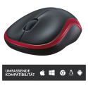 "Logitech M185 Wireless red"