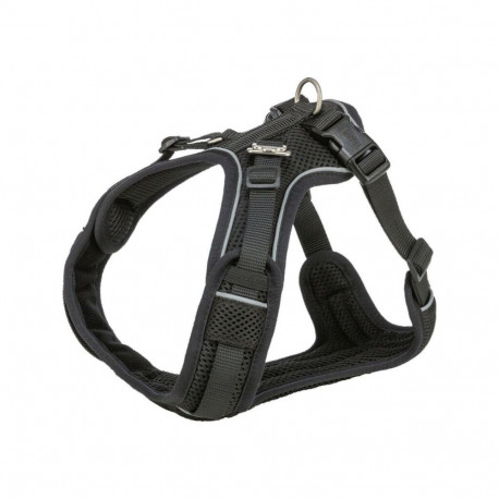 Dog Harness Trixie Premium FlexMesh Black XS/S