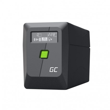Green Cell uninterruptible power supply (UPS) Line-Interactive 0.85 kVA 480 W 2 AC outlet(s)