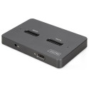 Digitus Dual M.2 NVM SSD Docking Station (black, USB-C, M2 SSD, SD-E)