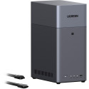 Ugreen DH2300 + 2x 6TB Seagate IronWolf HDD Bundle (black)