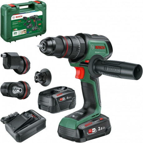 aku lööktrell-keeraja AdvancedImpact 18V-80 QuickSnap 2x Li-Ionen Akku 2,0Ah + 4,0Ah kohver POWER FO