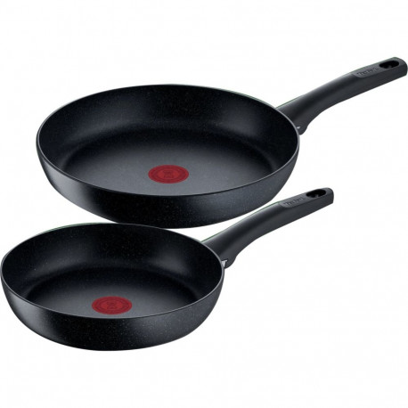 Black Stone pannikomplekt 2-osaline Ø28cm Ø24cm, must