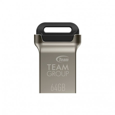 Team Group C162 64GB USB Flash Drive USB-A 3.2 Gen1 Silver Black