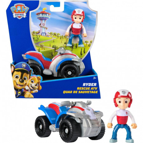 Spinmaster Paw Patrol - rescue quad with Ryder toy figure