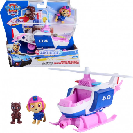 Paw Patrol päästehelikopter Skye'i 2 figuuriga