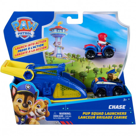Paw Patrol lansseerimiskomplekt Pup Squad, kaks mini-sõidukit (segatud variant)
