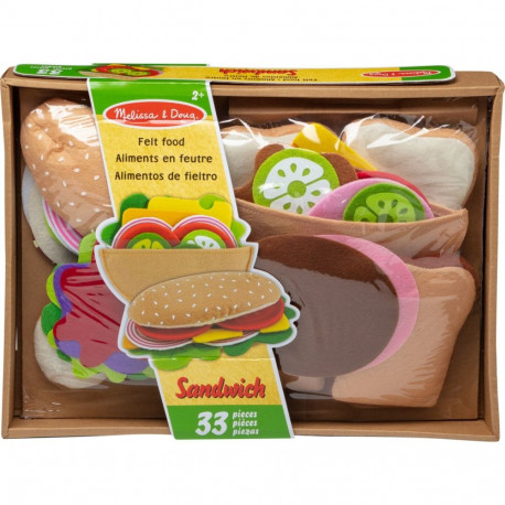 Melissa & Doug võileiva mängukomplekt