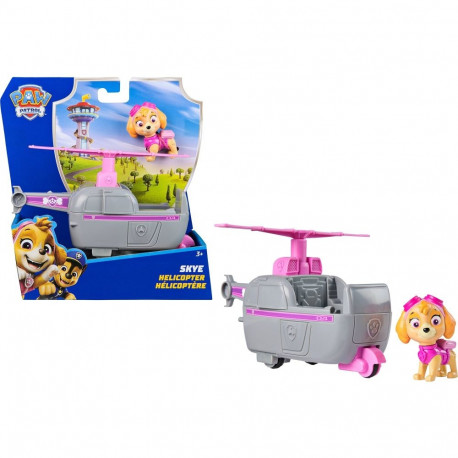 Paw Patrol - Helikopter mit Skye Spielfigur