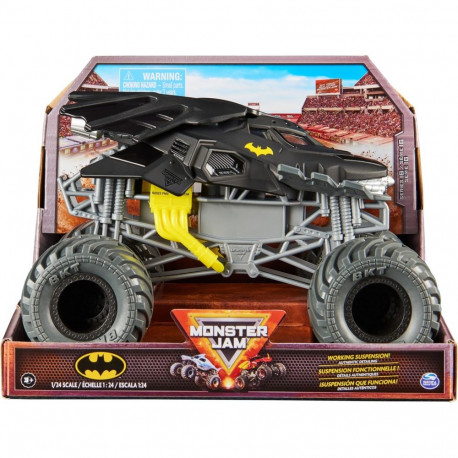 Monster Jam - Offizieller Batmobile Monster Truck (Maßstab 1:24)