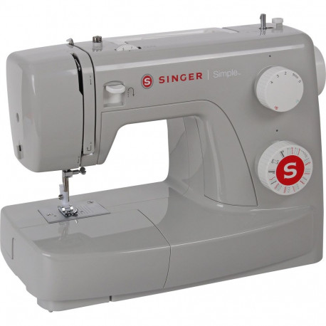 Mechanische Nähmaschine Simple 3223 (hellgrau)