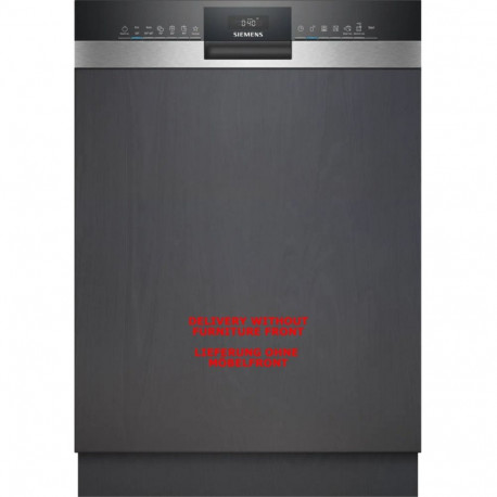 nõudepesumasin SN53HS16AE iQ300 60cm Home Connect, roostevaba teras (harjatud)/must