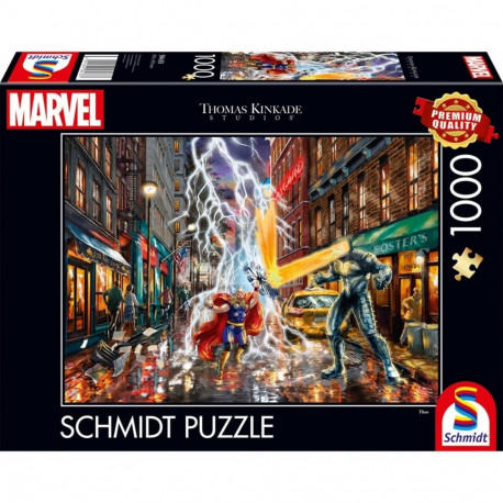 Schmidt Spiele Thomas Kinkade Studios: Marvel - Thor (1000 pieces)