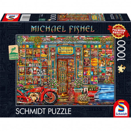 Schmidt Spiele Michael Fishel: Treasures of Bygone Times (1000 pieces)