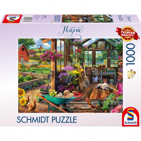 Schmidt Spiele Jeff Haynie: Garden House (1000 pieces)
